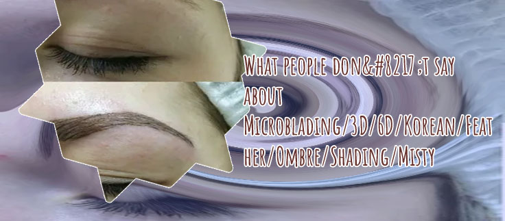 6d microblading eyebrows