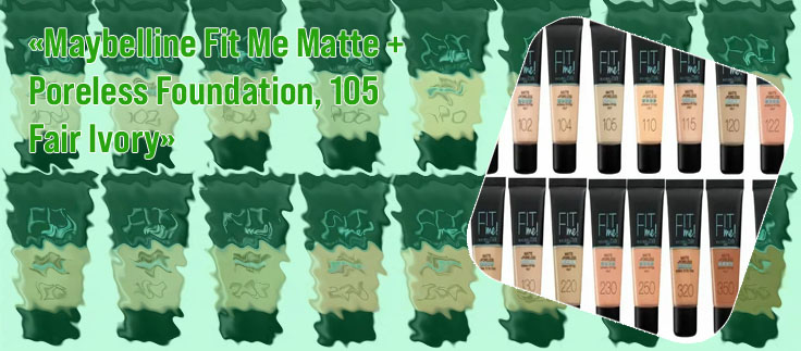 Foundation maybelline matte