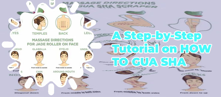 Proper way to use gua sha on face