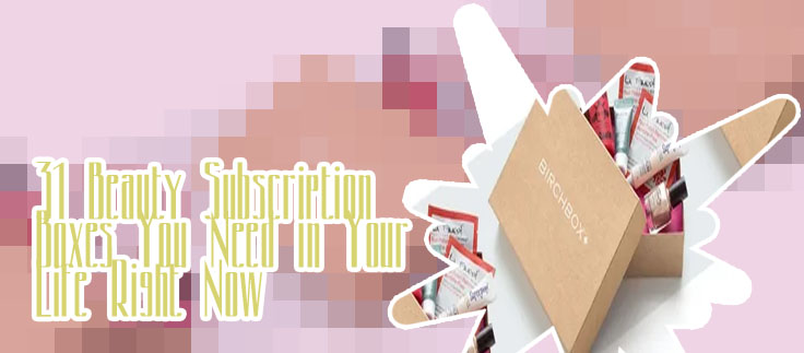 Top rated makeup subscription boxes
