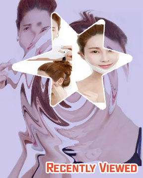 V shape face massage