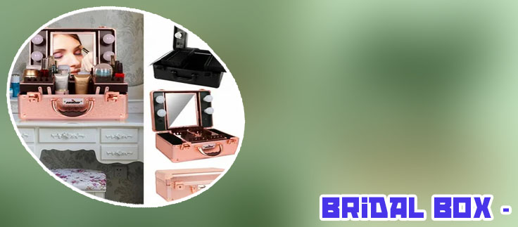 Vanity box with mirror