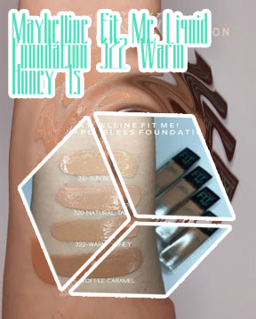 Warm honey maybelline fit me